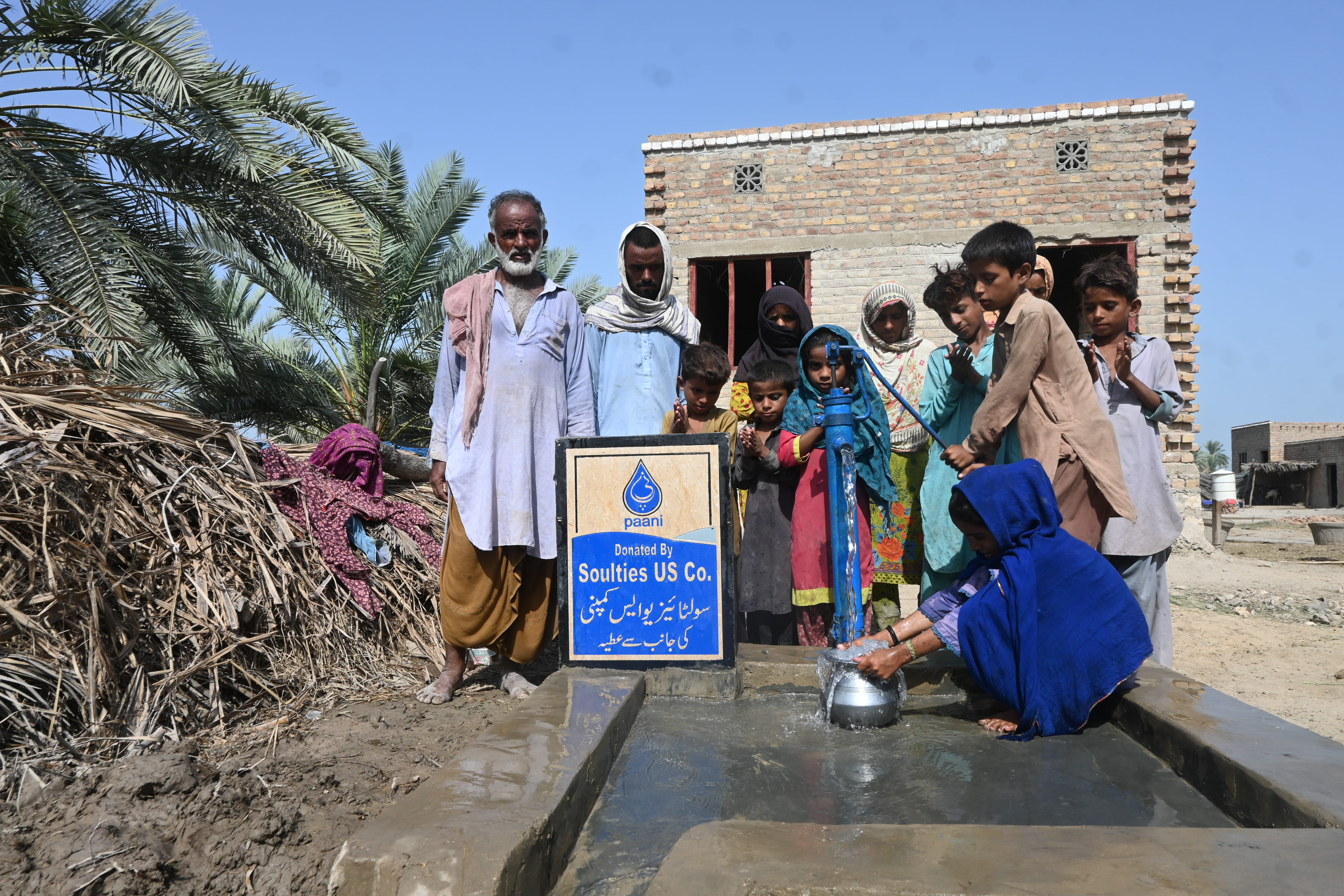 Relief work funded by SoulTies purchases